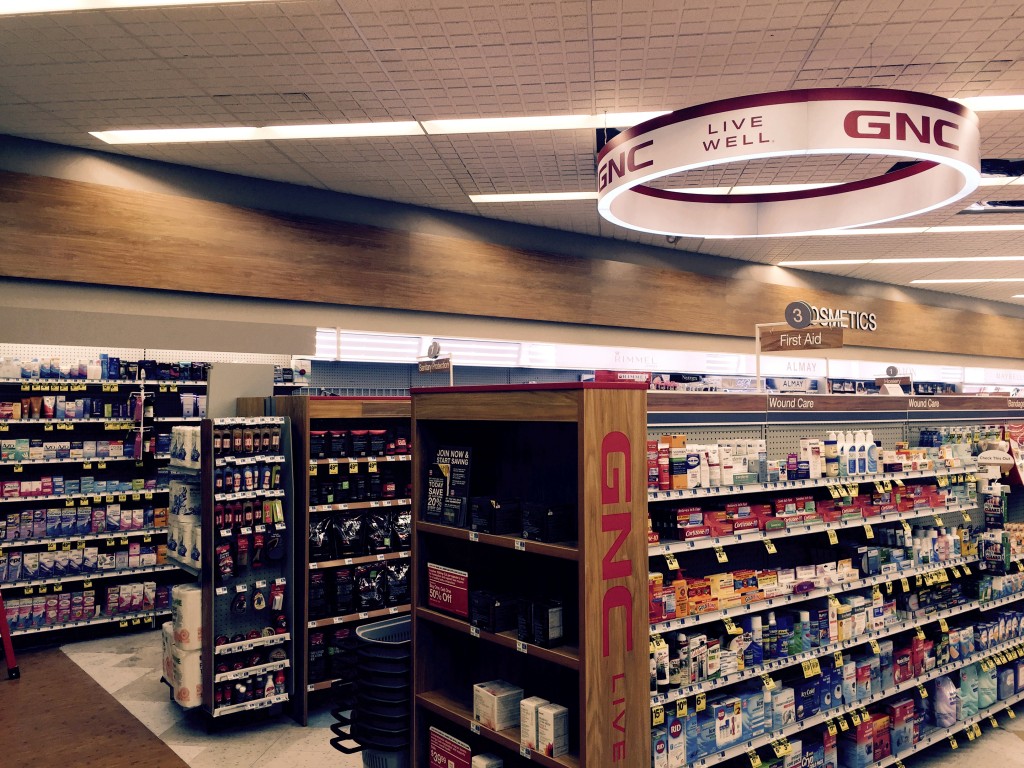 Lighting fixtures from the Rite-Aid in Girard